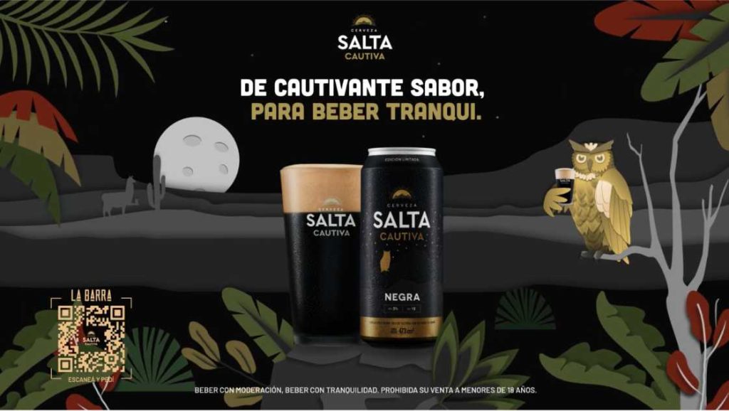Salta Cautiva представляет новый продукт, выпущенный ограниченным тиражом, пиво с кофейным ароматом